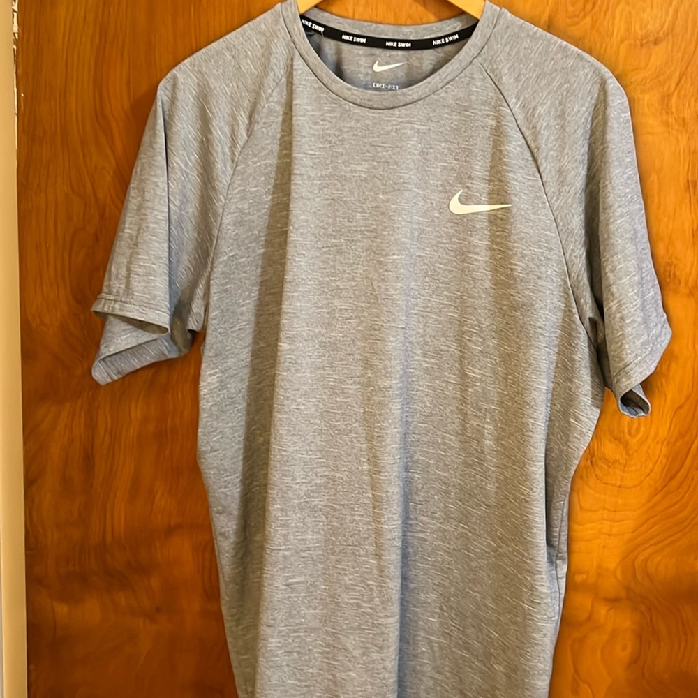 Nike  Large Hydrogaurd UPF40+ Swim Tee.